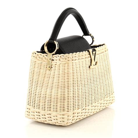 louis vuitton wicker capucines